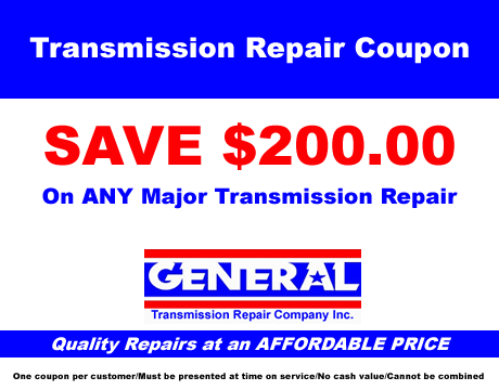 General Transmission coupon